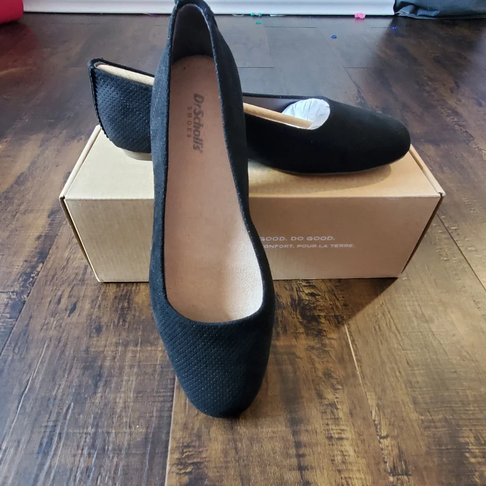 Dr. Scholl's Women's Wexleys Flats Black Size 7 1/2 US NEW - Picture 2 of 7